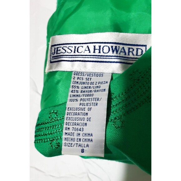 Green Linen Blend Shift Maxi Dress 8, Sleeveless Scoop Neck, Cottagecore Garden - Picture 11 of 13